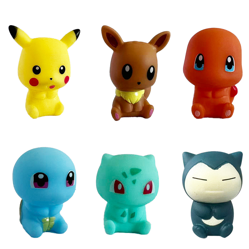Newborn Gift Set - 6 szt. Zabawki do kąpieli Pokemon