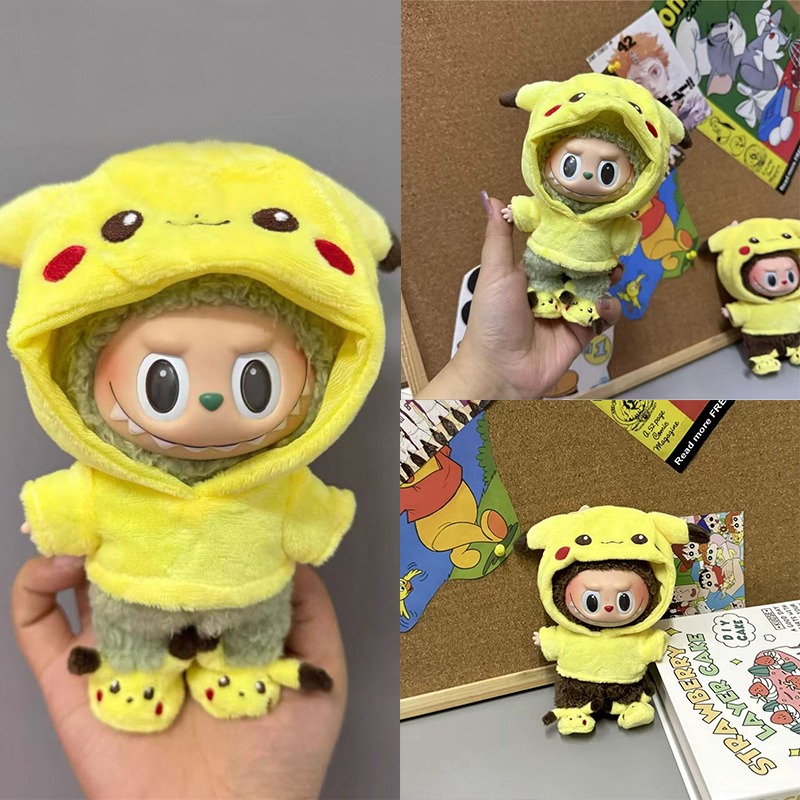 Baby Clothing 1 Year Old - 15 17cm Ubranka dla lalki Labubu,