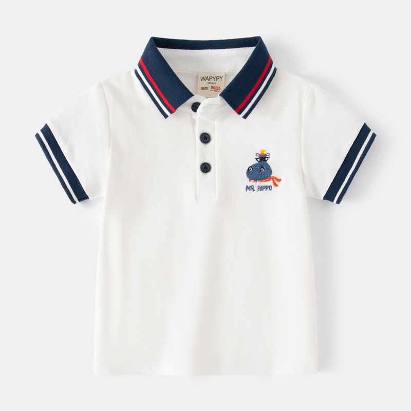 Baby Clothing In Summer - Baby Boy Toddler Polo Shirts for