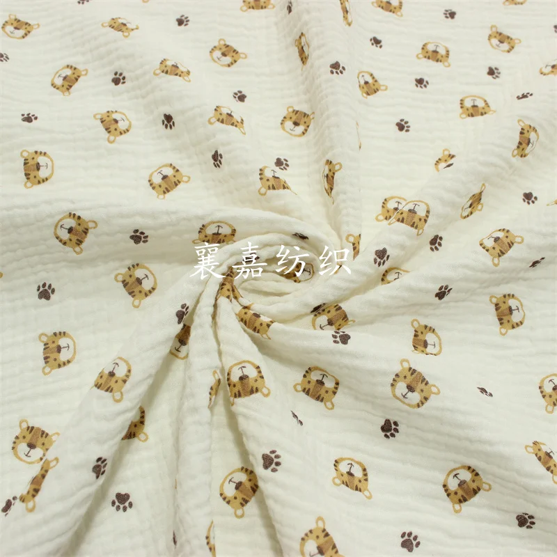 Baby Clothing Organic Cotton - 100X135cm Bawełniana gaza dla niemowląt Krepa