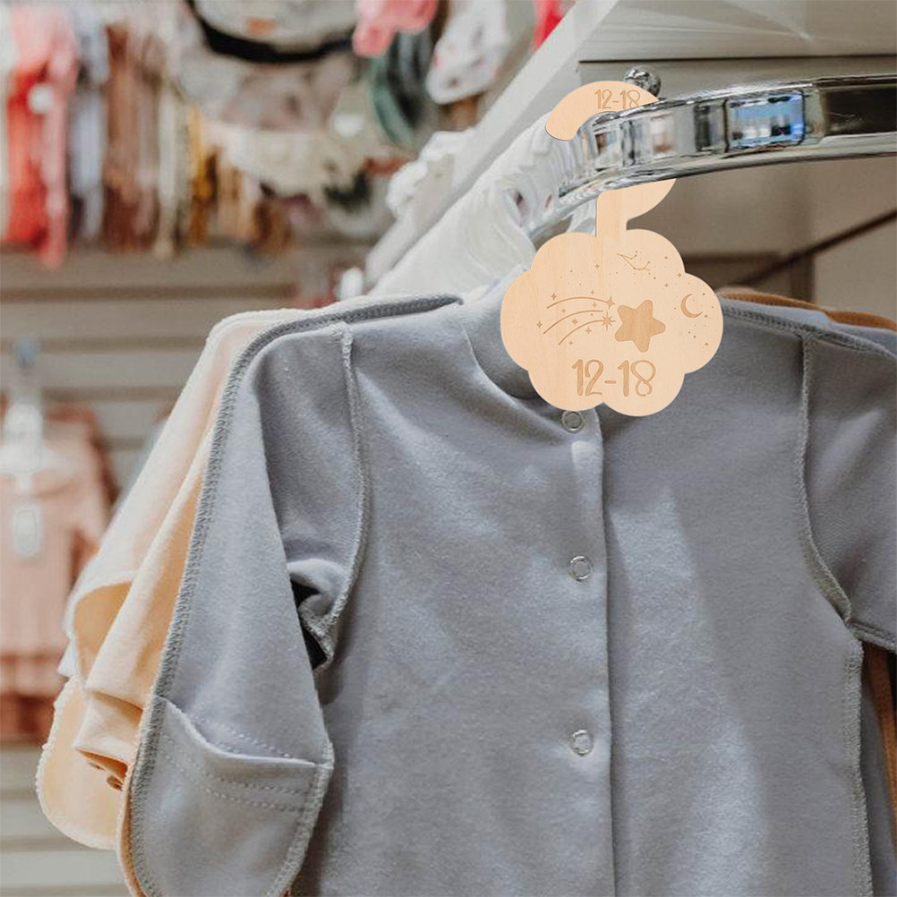 14 szt. Drewniane przegródki d – Baby Clothing Dividers recenzja i cena