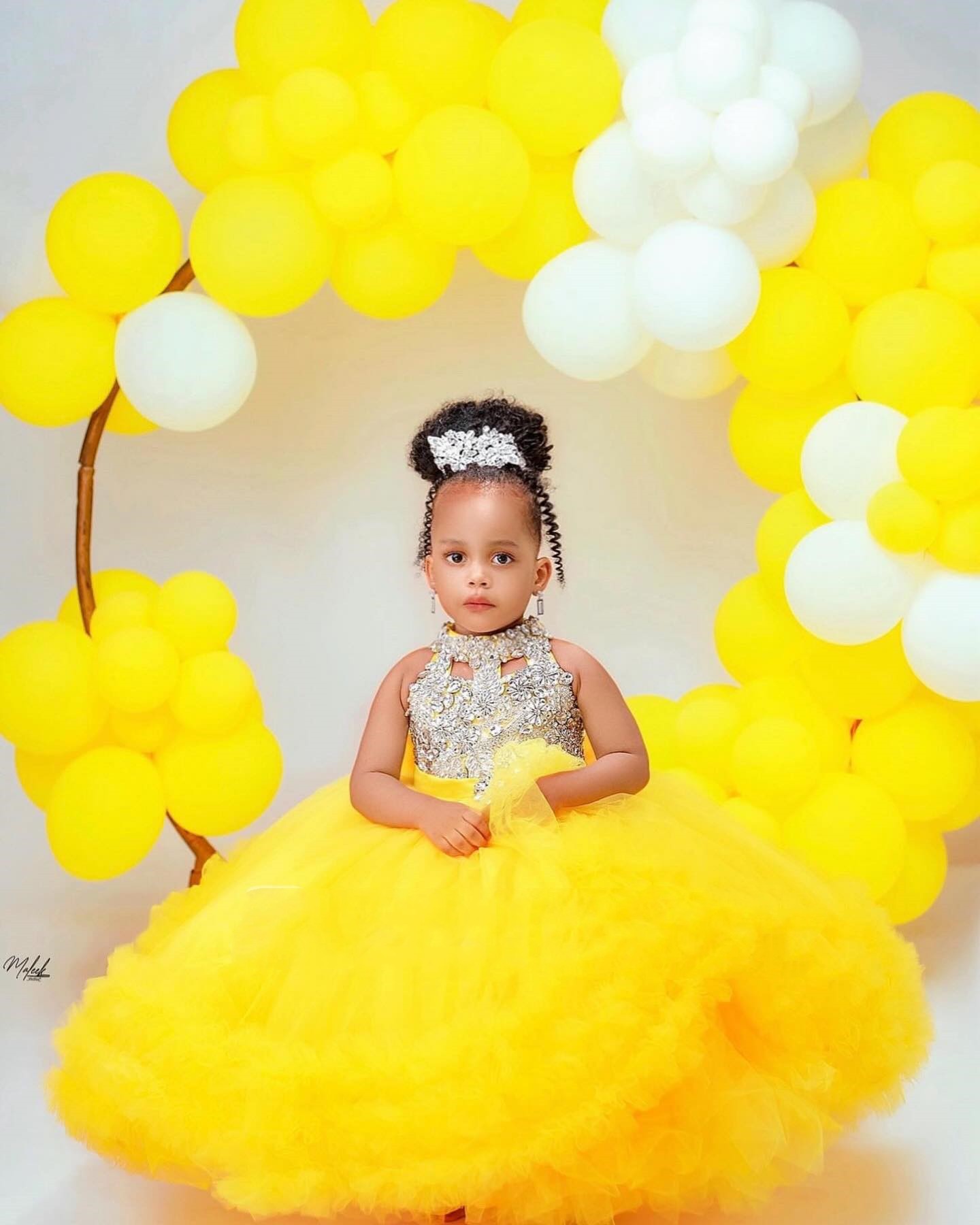 Przepiękna Żółta Sukienka dla  – Baby Clothing Yellow recenzja i cena