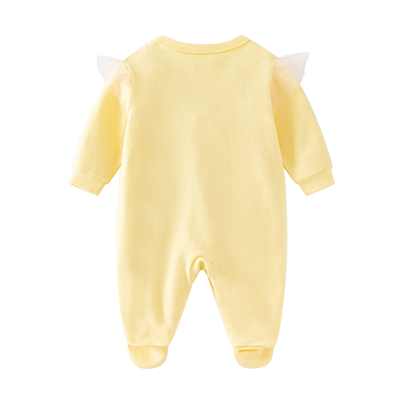 Kombinezon dla noworodka dziew – Baby Clothing Yellow recenzja i cena