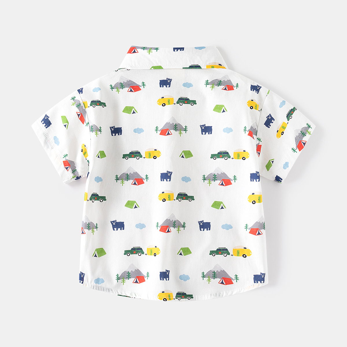 Chłopięca koszula z nadrukiem, – Baby Clothing Korea recenzja i cena