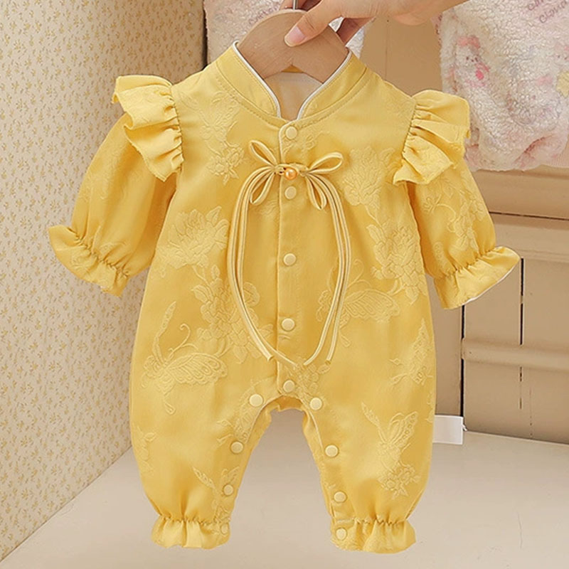 Wiosenne Jesienne Ubranka dla  – Baby Clothing Yellow recenzja i cena