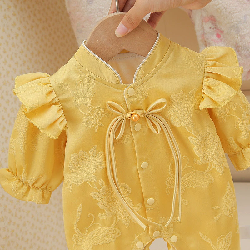 Wiosenne Jesienne Ubranka dla  – Baby Clothing Yellow recenzja i cena