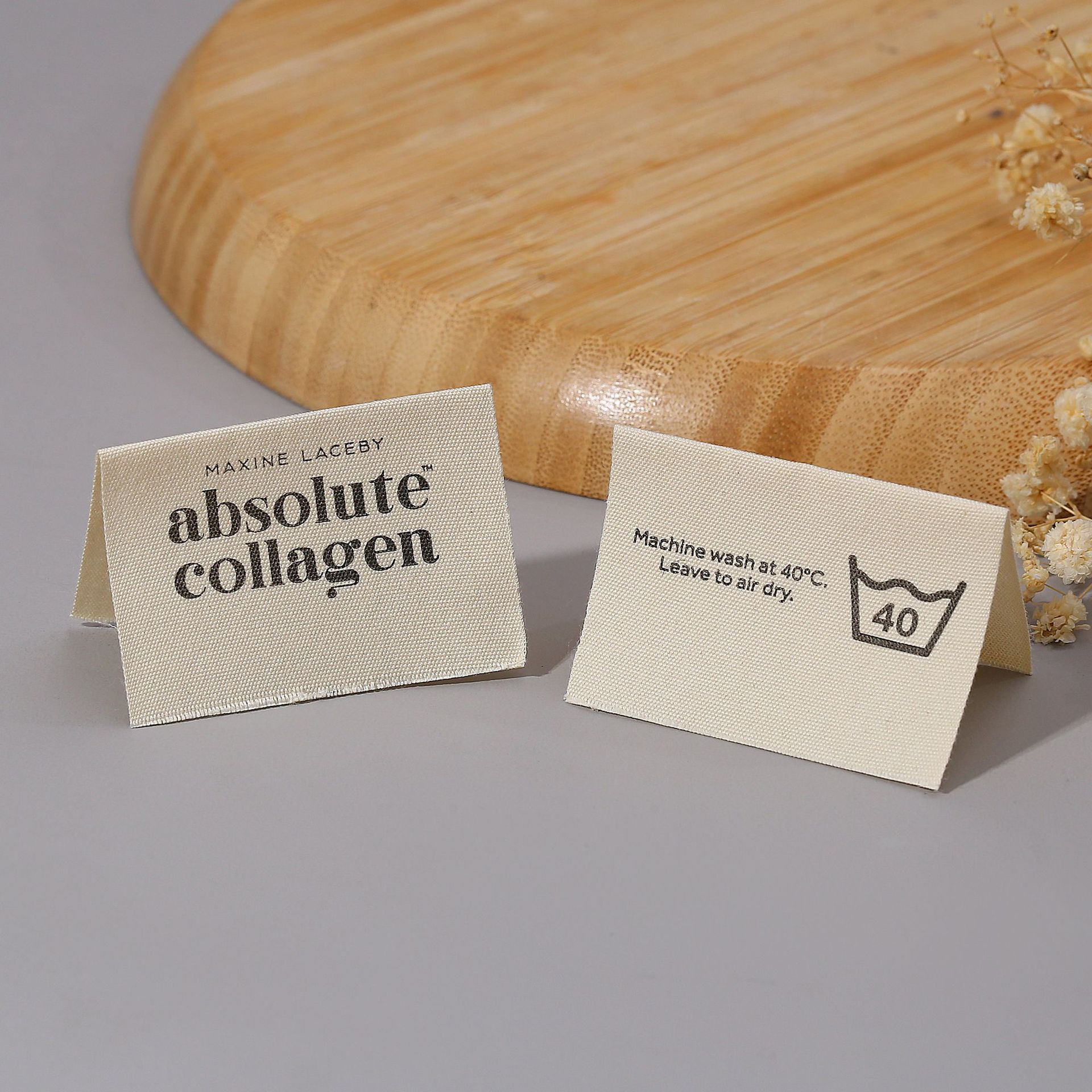 Etykiety bawełniane z własnym  – Baby Clothing Organic Cotton recenzja i cena