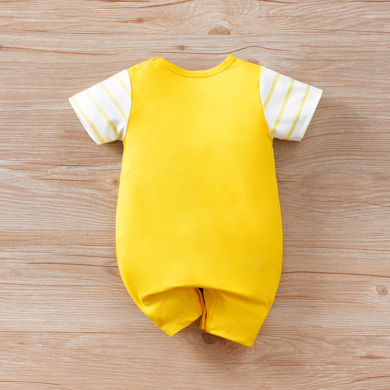 Śliczny nadruk zwierzęcy z żół – Baby Clothing Yellow recenzja i cena