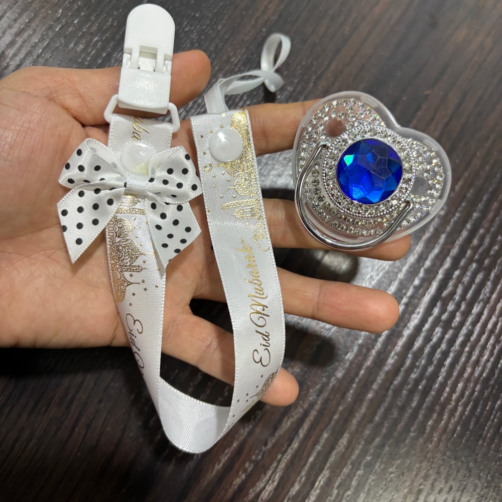 Błyszczący złoty smoczek Baby  – Newborn Gift Set recenzja i cena