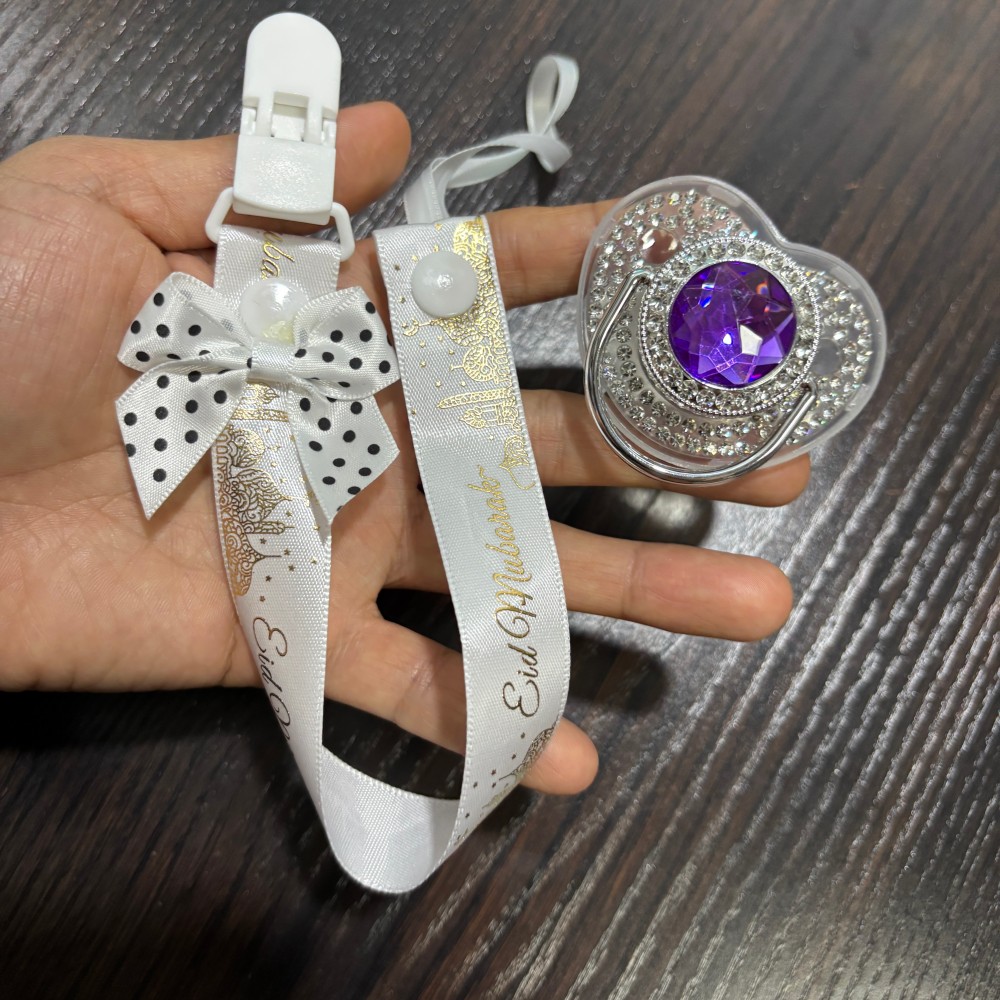 Błyszczący złoty smoczek Baby  – Newborn Gift Set recenzja i cena