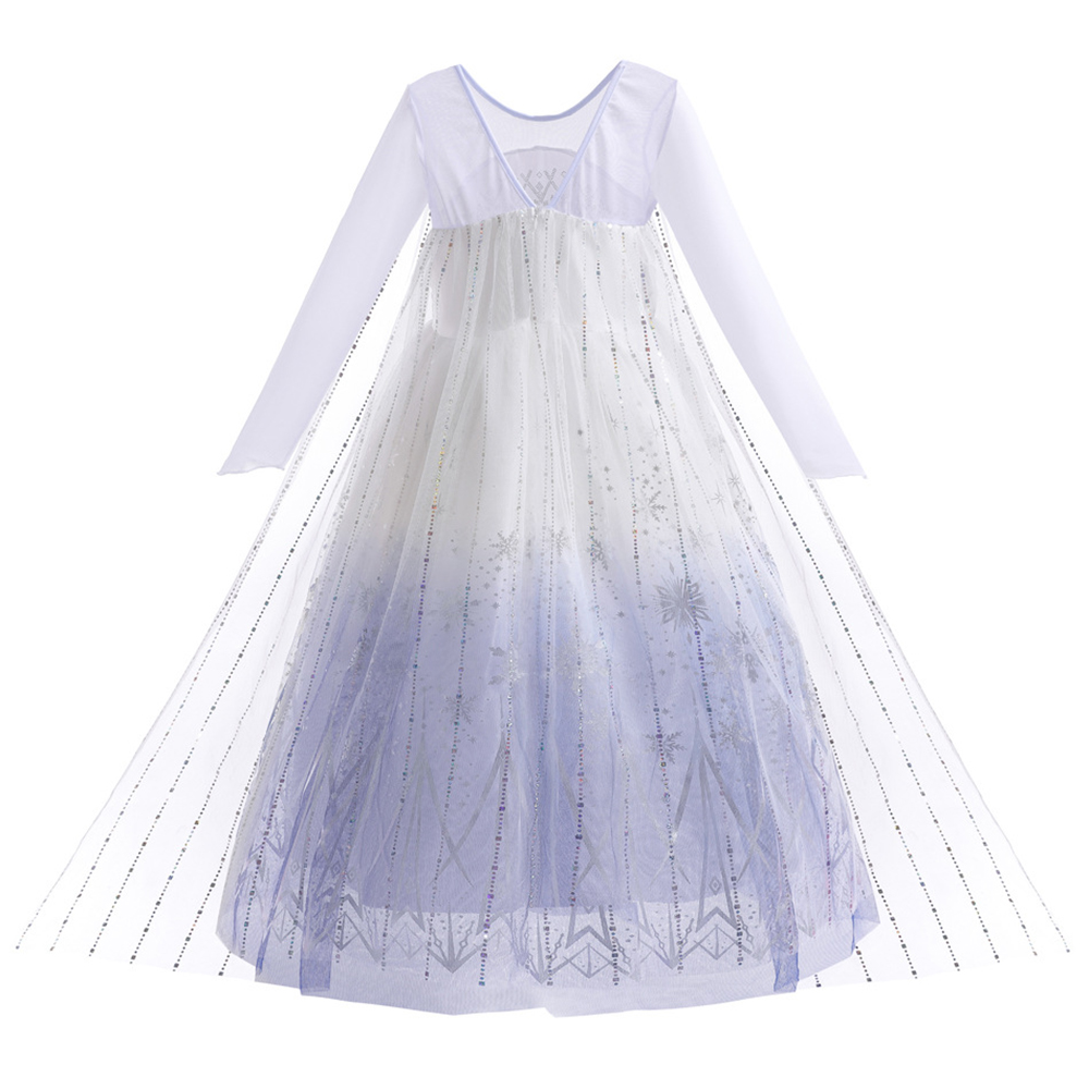 Białe sukienki Elsy dla dziewc – Baby Clothing Europe recenzja i cena