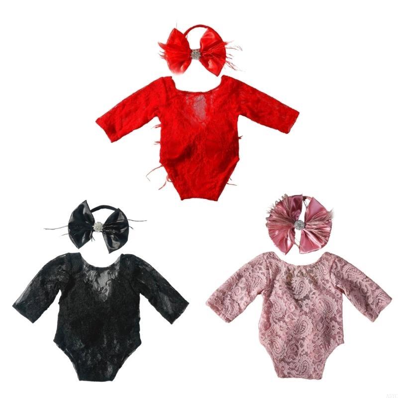 A5YC Piękny koronkowy zestaw p – Baby Clothing Unique recenzja i cena