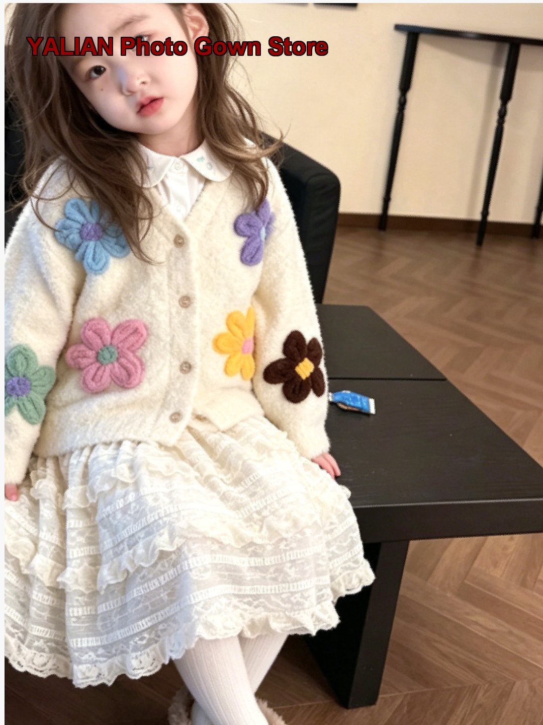 Dziewczęcy płaszczyk z dzianin – Baby Clothing Unique recenzja i cena