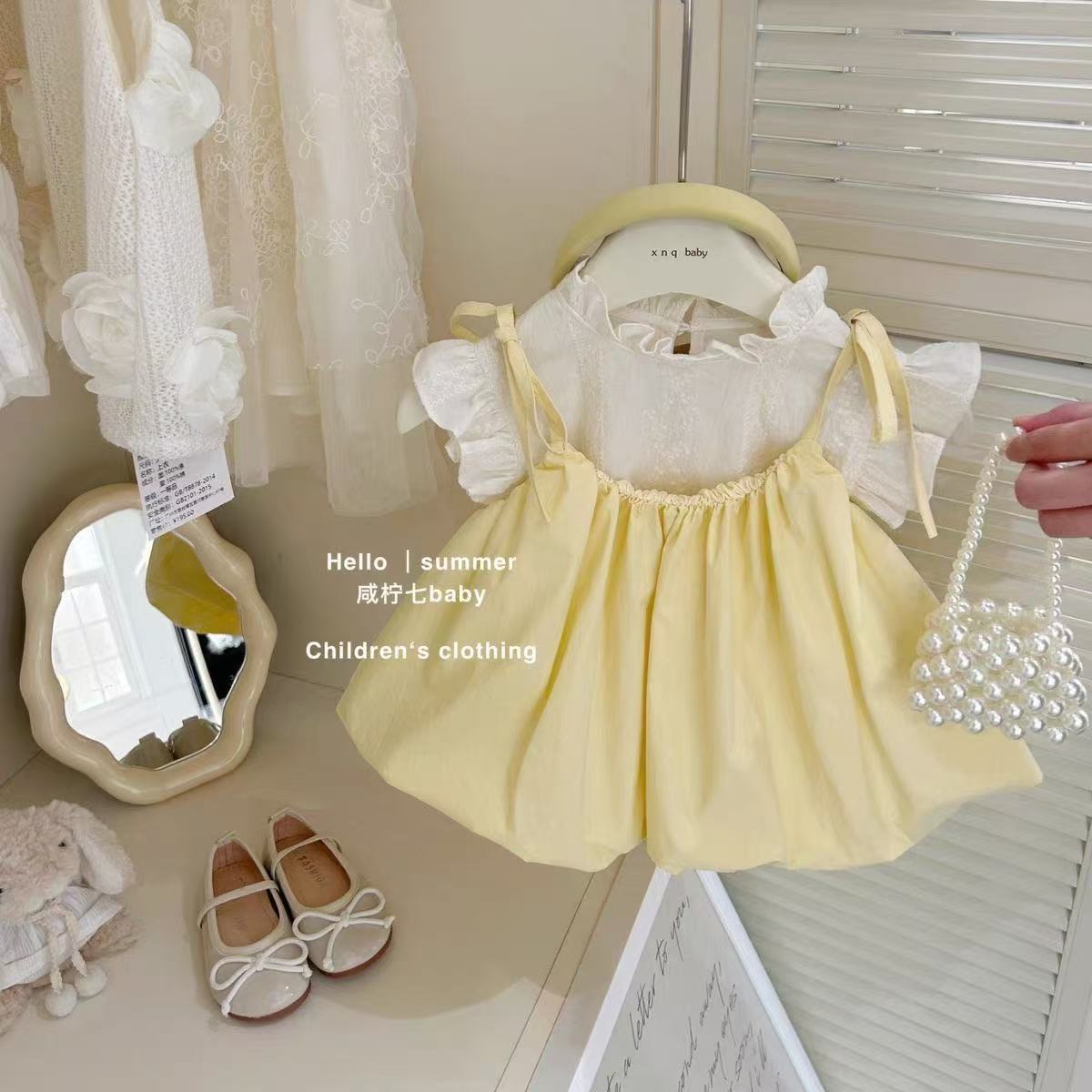 Zestaw sukienek dla dziewczynk – Baby Clothing Korea recenzja i cena