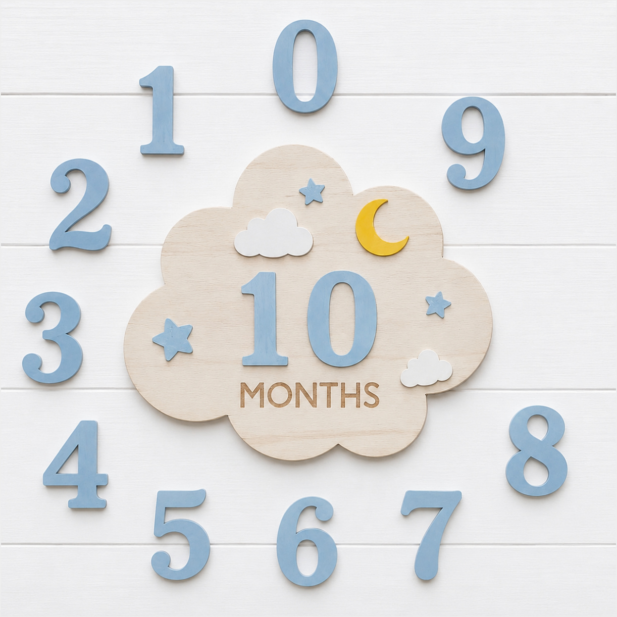 1 zestaw drewnianych kart z mi – Newborn Gift Set recenzja i cena